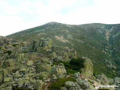 Reto senderismo-Cara Sur de la Maliciosa; agencia de viaje embalse de navacerrada rutas cercedilla